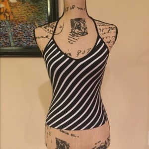 Express halter with built in bra